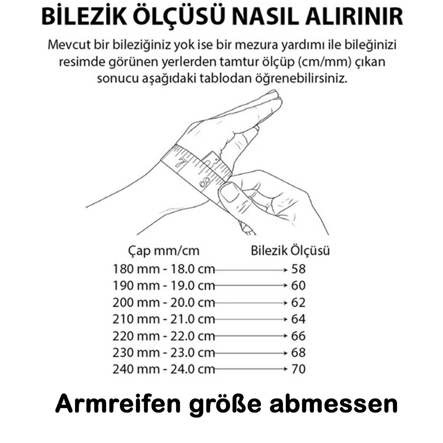 1,5cm Kum Setina Bilezik Model 3