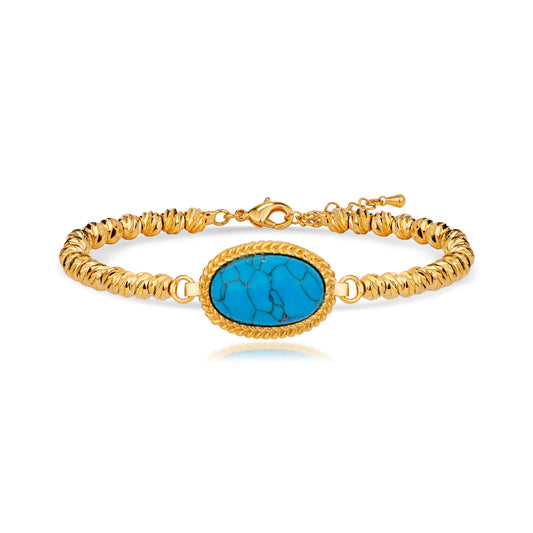 Dorika Armband mit blauem Stein