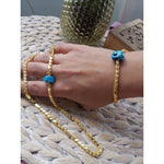 Gersten Armband mit Opal