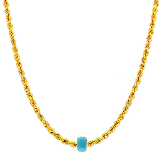 Italy Halskette mit Opal