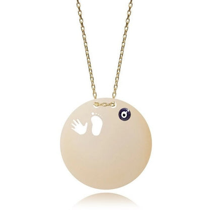 Plate Necklace H&amp;F (custom engraving)