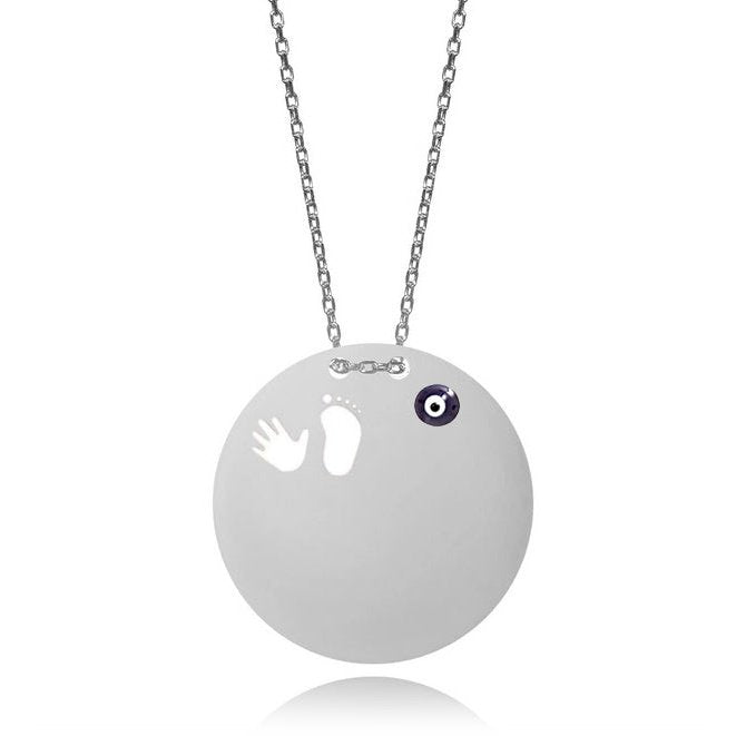 Plate Necklace H&amp;F (custom engraving)