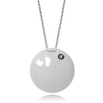 Plate Necklace H&amp;F (custom engraving)