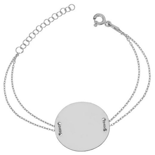 Plättchen Armband (Wunschgravur)