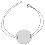 Plättchen Armband (Wunschgravur)